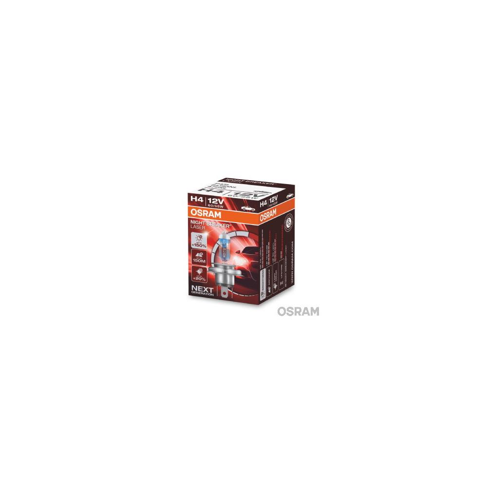 BEC 12V H4 60/55 W NIGHT BREAKER LASER NextGen +150% OSRAM