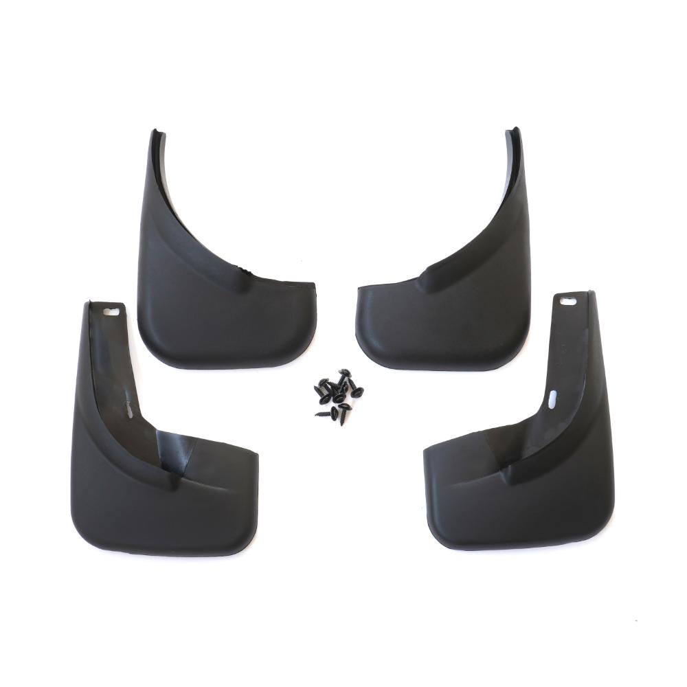 Accesorii Auto - Apărători noroi VW Golf 5 hatchback (2003-2008) - set 4 bucăți negre cu șuruburi de montaj