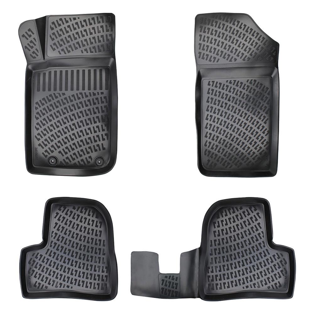 Set covorase presuri PEUGEOT 206 / din 1999-2014, auto, din cauciuc thermoplastic, Compatibil cu PEUGEOT