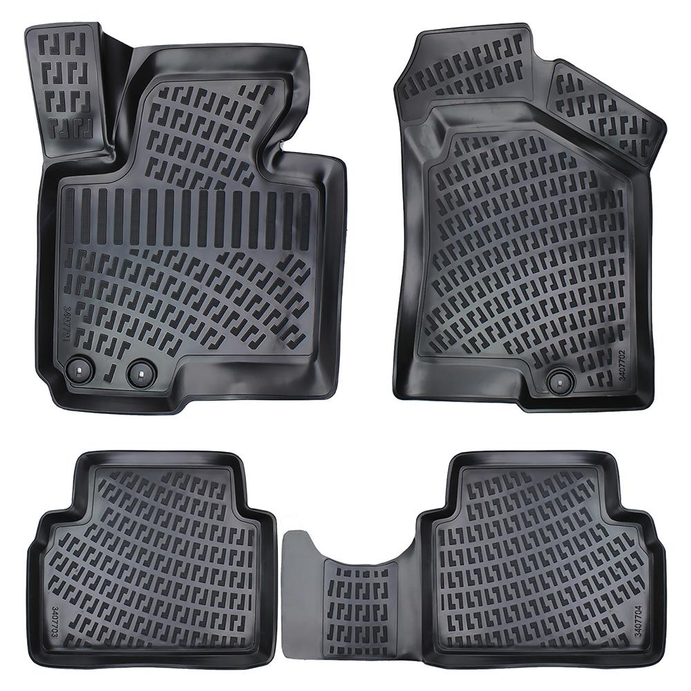 Set covorase presuri KIA SPORTAGE III din 2010-2015, auto, din cauciuc thermoplastic, Compatibil cu KIA