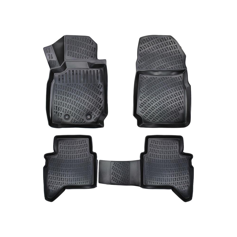 Set covorase presuri FORD RANGER din 2015-2018, auto, din cauciuc thermoplastic, Compatibil cu FORD