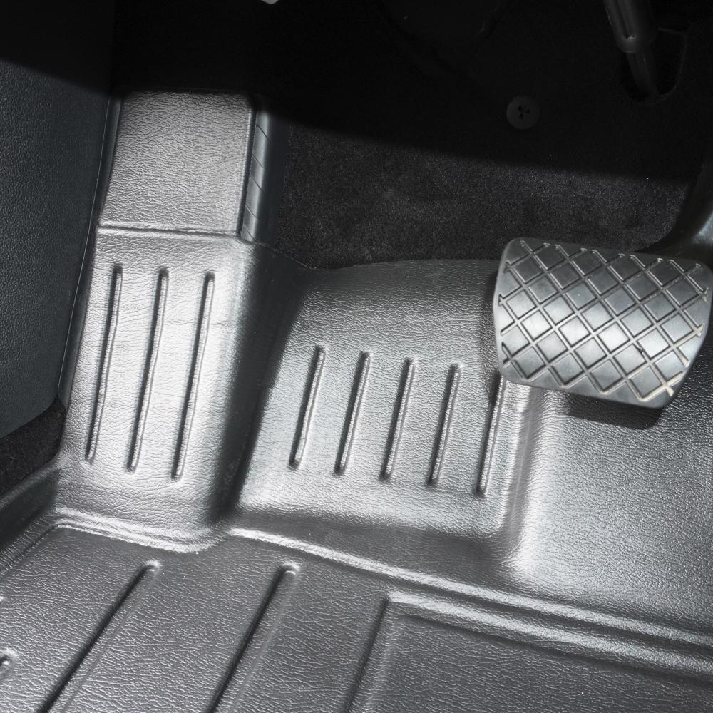Set covorașe cauciuc Renault Scenic IV - covorașe auto dedicate, negre, formă 3D cu bordură înaltă [2]