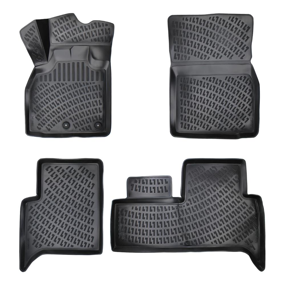 Set covorase presuri RENAULT SCENIC II din 2003-2009, auto, din cauciuc thermoplastic, Compatibil cu RENAULT