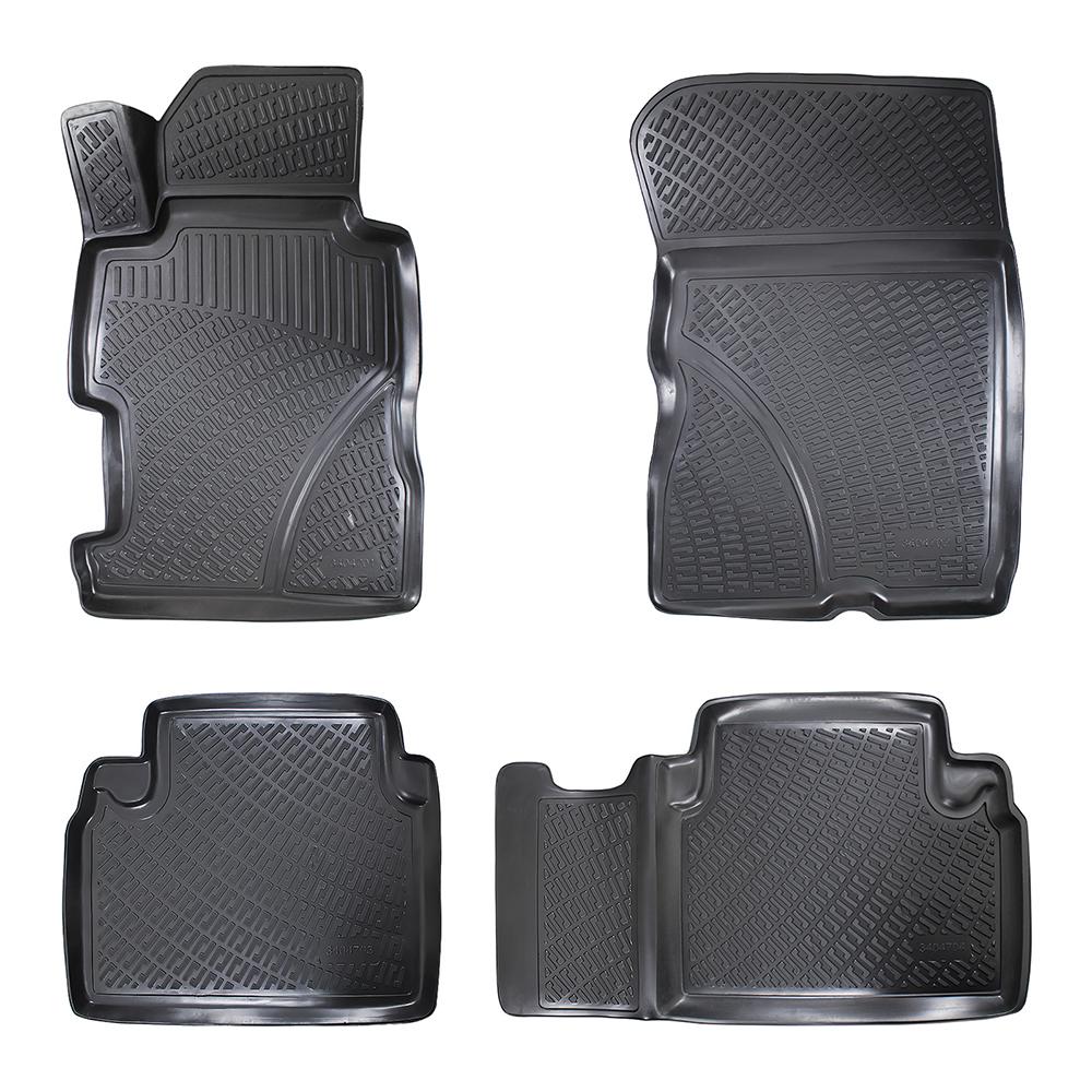 Set covorase presuri HONDA CIVIC SEDAN VIII din 2005-2011, auto, din cauciuc thermoplastic, Compatibil cu HONDA