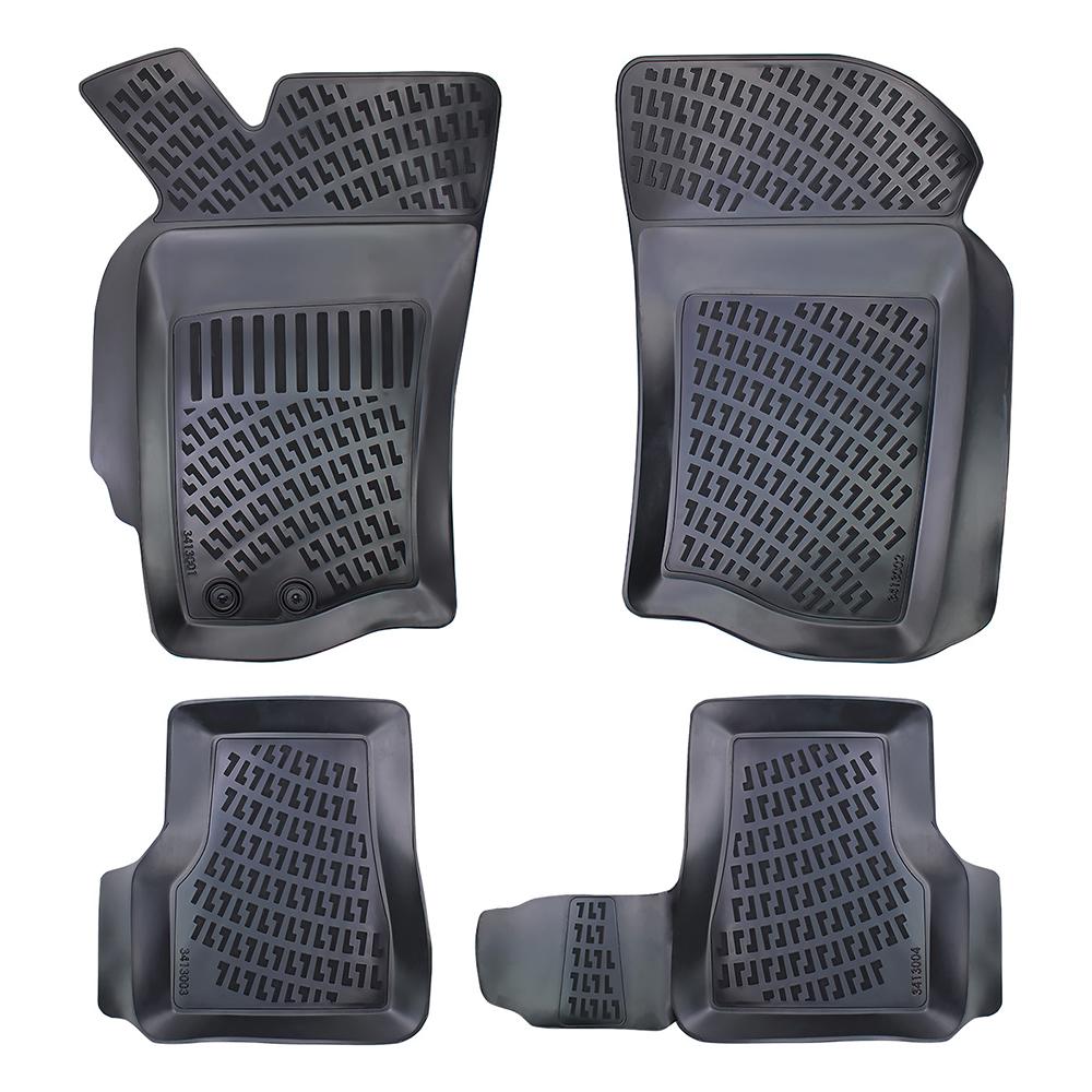 Set covorase presuri FIAT ALBEA din 2002-2012, auto, din cauciuc thermoplastic, Compatibil cu FIAT