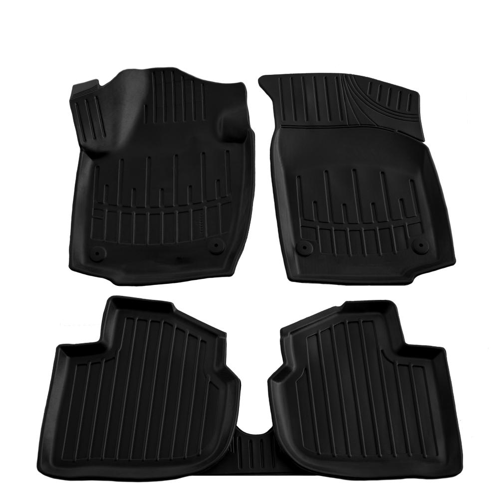 Set covorase presuri SKODA RAPID din 2012-2019, auto, din cauciuc thermoplastic, Compatibil cu SKODA