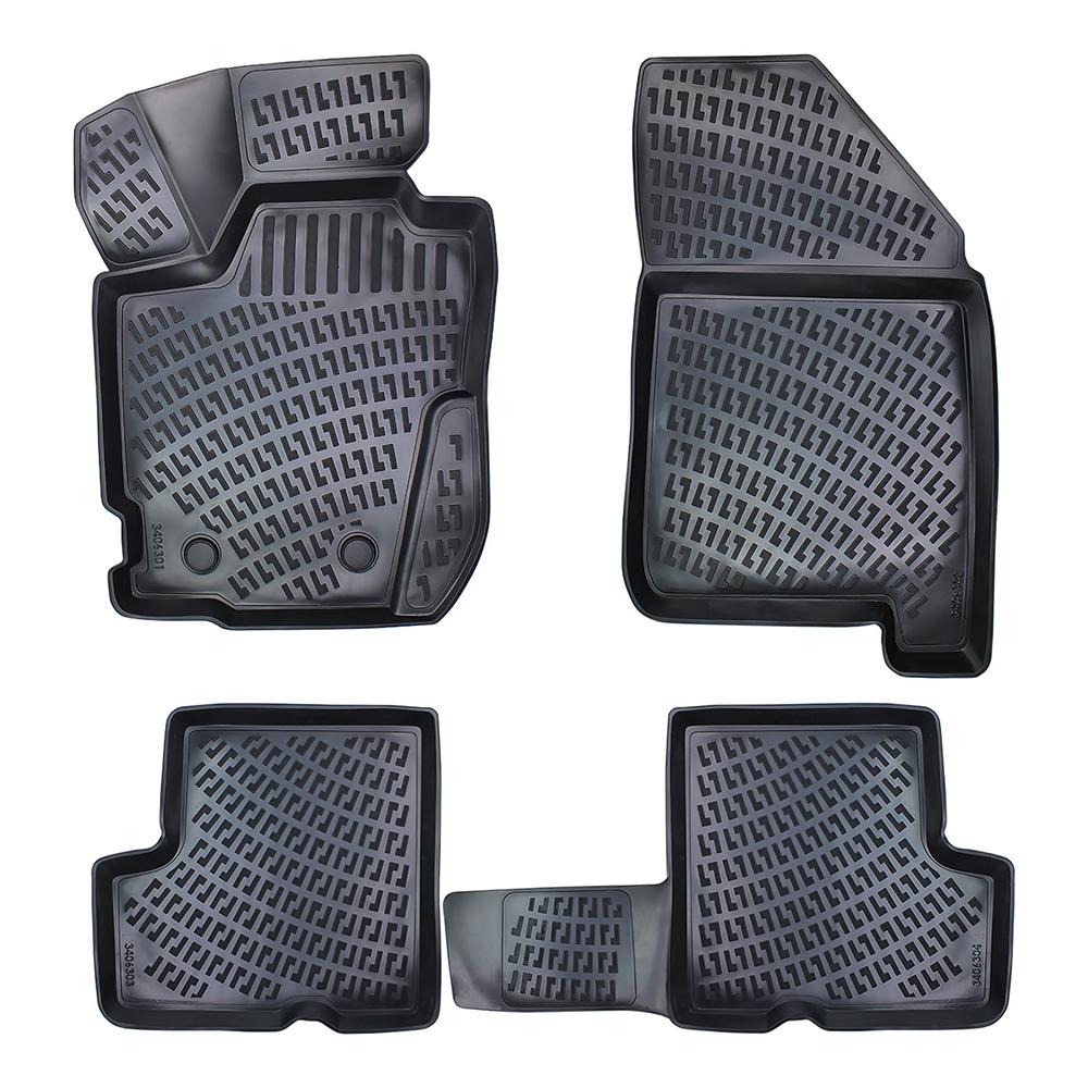 Set covorase presuri DACIA DUSTER 4X4 HM din 2018-2022, auto, din cauciuc thermoplastic, Compatibil cu DACIA