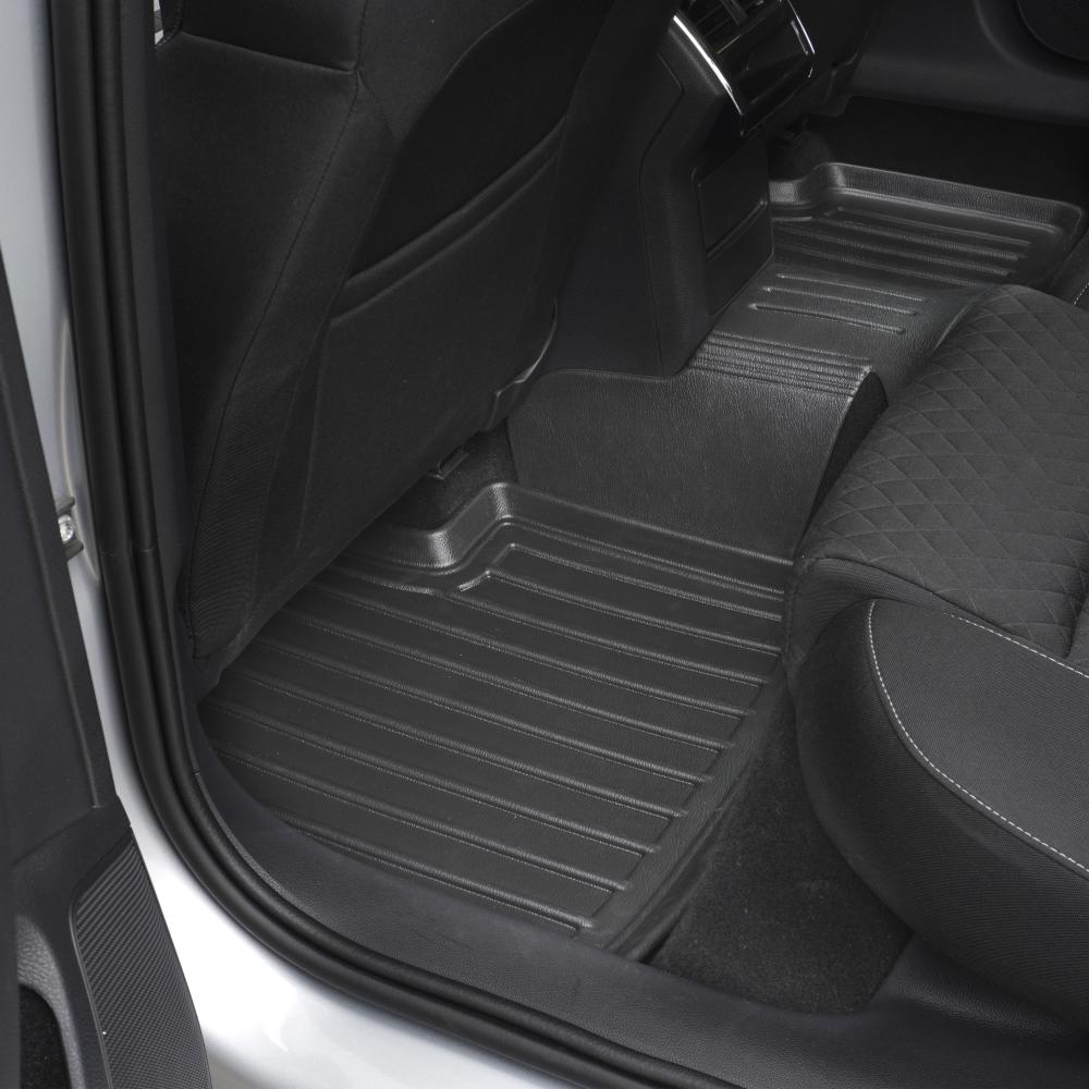 Set covorașe cauciuc Renault Scenic IV - covorașe auto dedicate, negre, formă 3D cu bordură înaltă [4]