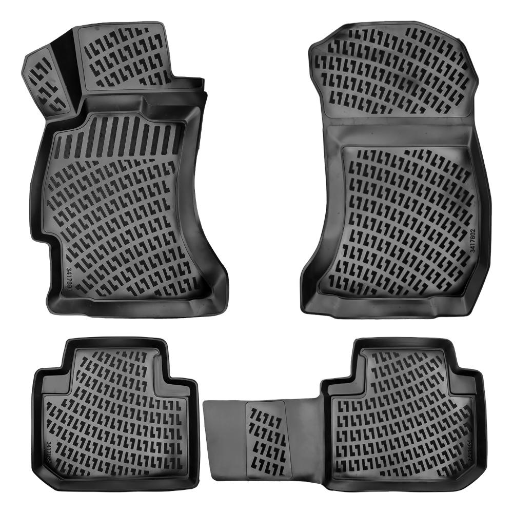 Set covorase presuri SUBARU FORESTER IV din 2014-2018, auto, din cauciuc thermoplastic, Compatibil cu SUBARU