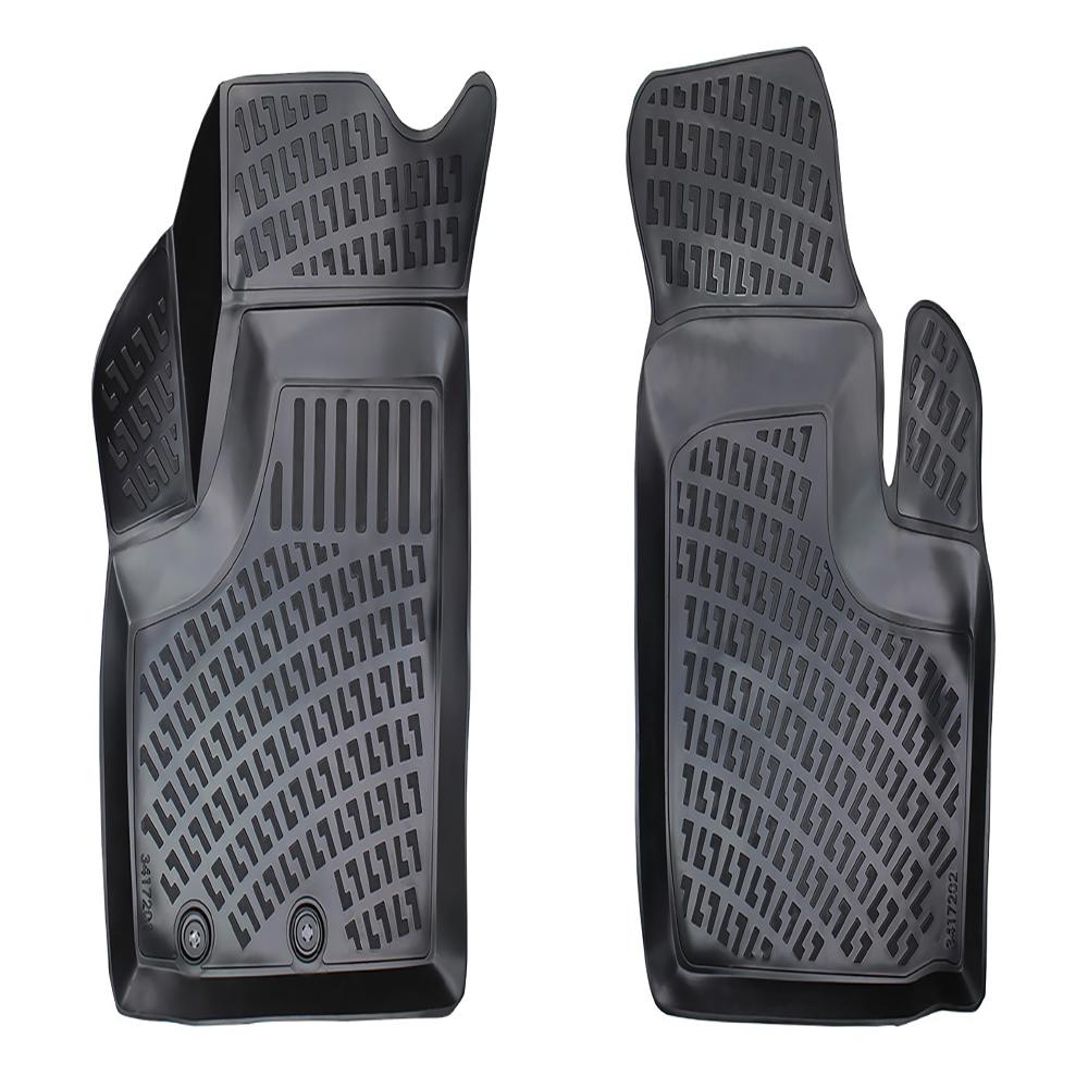 Set covorase presuri FIAT DOBLO FATA din 2008-2009, auto, din cauciuc thermoplastic, Compatibil cu FIAT