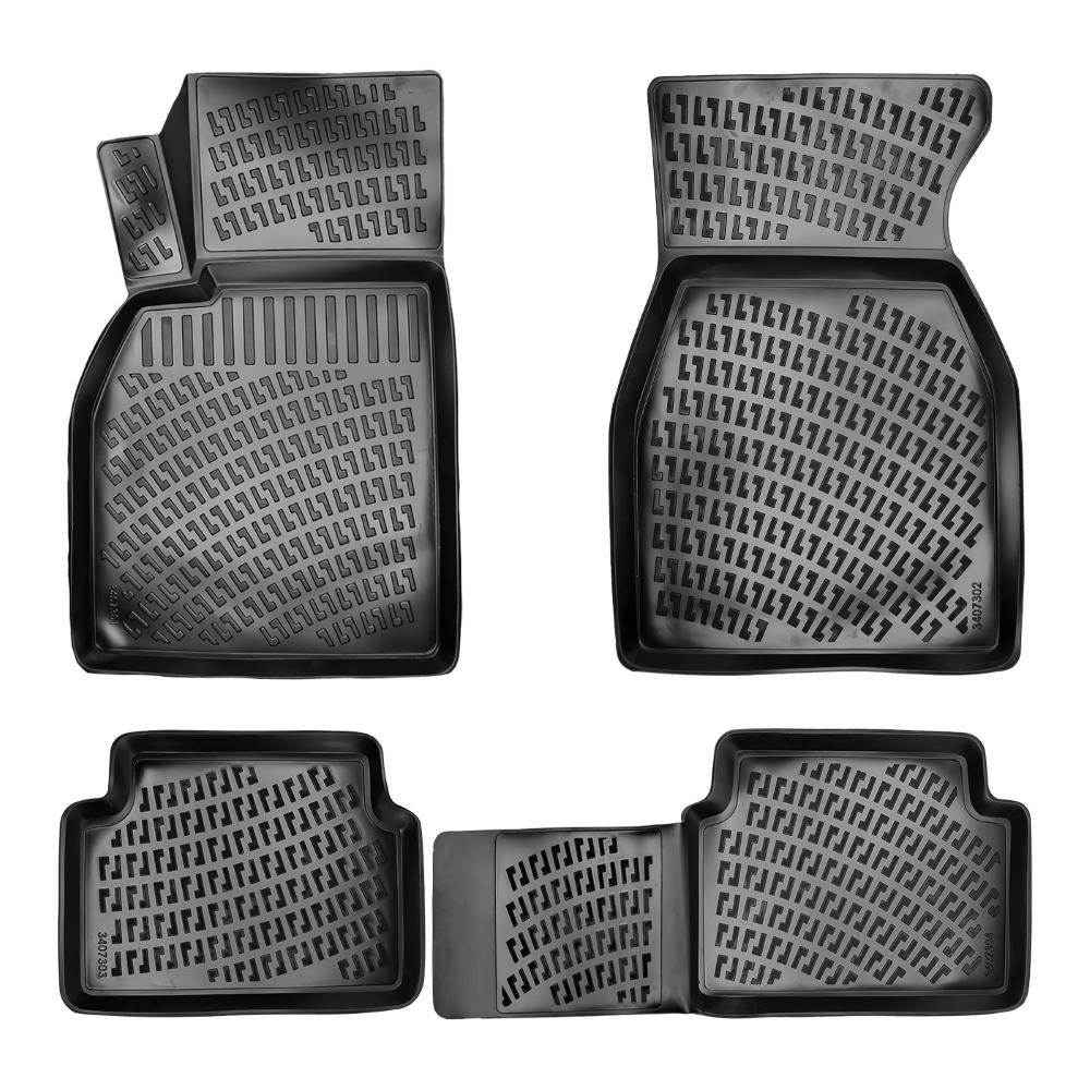 Set covorase presuri RENAULT MEGANE 2 SEDAN din 2002-2009, auto, din cauciuc thermoplastic, Compatibil cu RENAULT