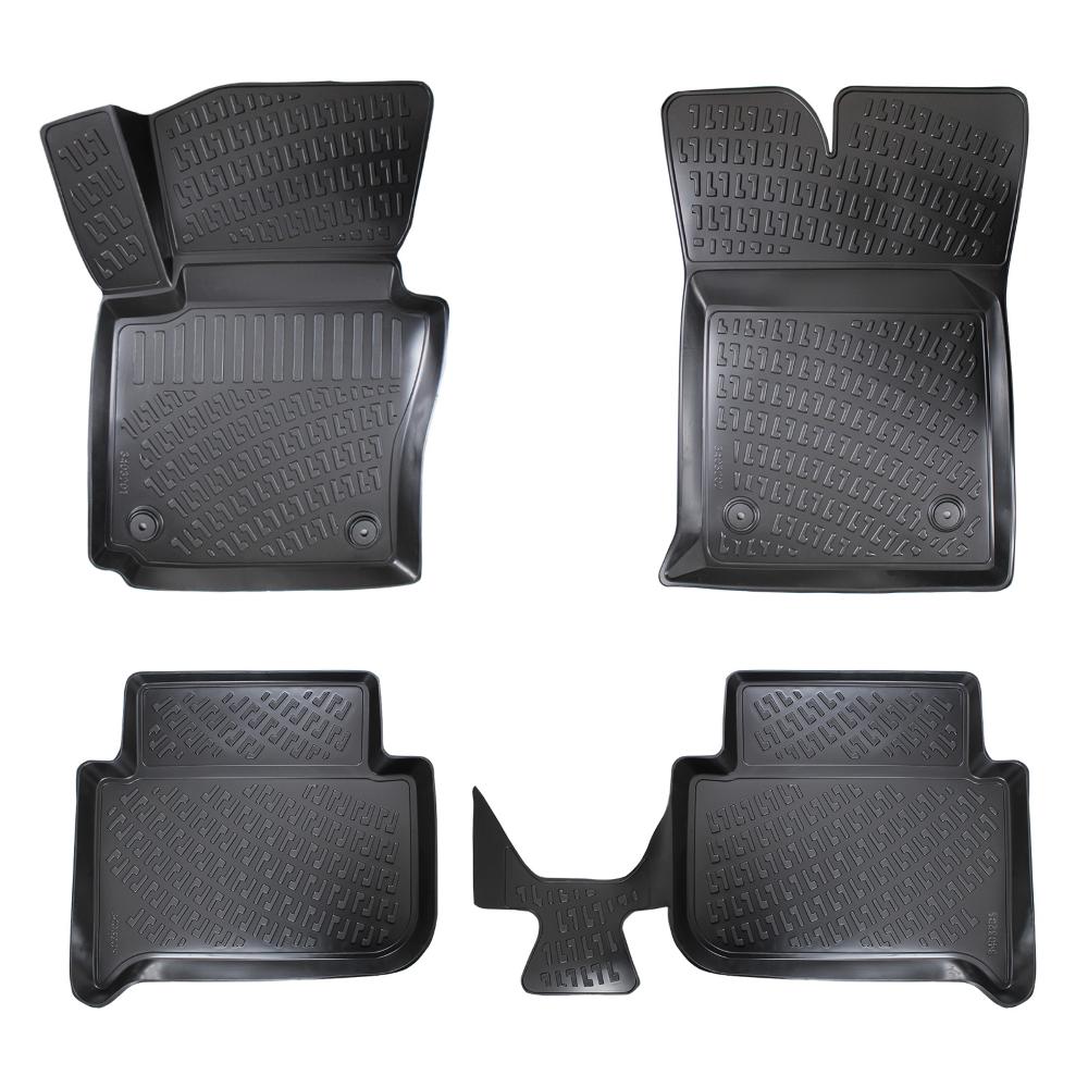 Set covorase presuri Volkswagen TOURAN I 1T din 2003-2014, auto, din cauciuc thermoplastic, Compatibil cu Volkswagen