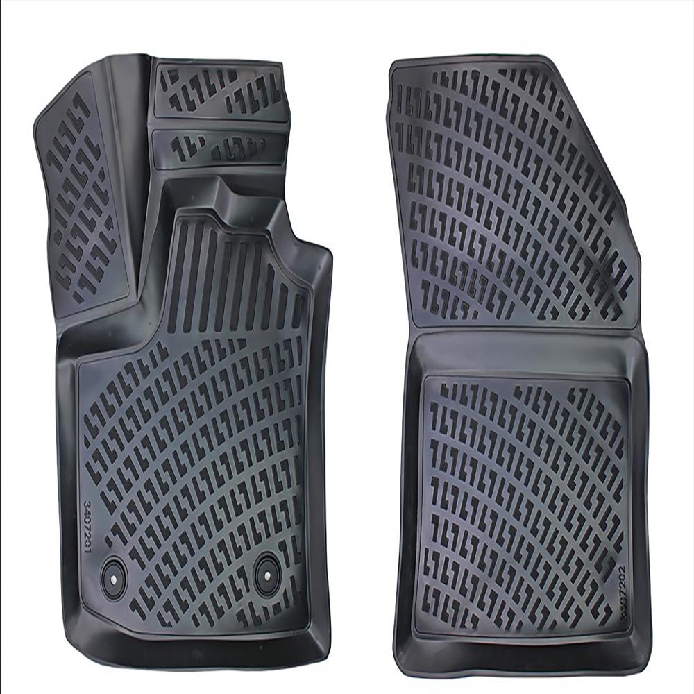 Set covorase presuri DACIA DOKKER FATA din 2012-2021, auto, din cauciuc thermoplastic, Compatibil cu DACIA
