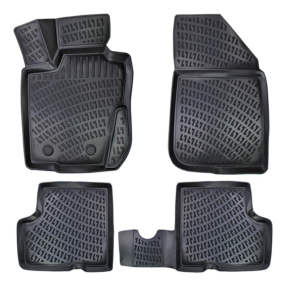 Set covorase presuri DACIA DUSTER 4X2 HS din 2010-2018, auto, din cauciuc thermoplastic, Compatibil cu DACIA