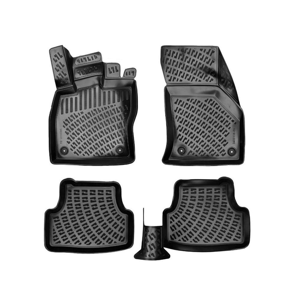 Set covorase presuri CUPRA ATECA din 2021, auto, din cauciuc thermoplastic, Compatibil cu CUPRA