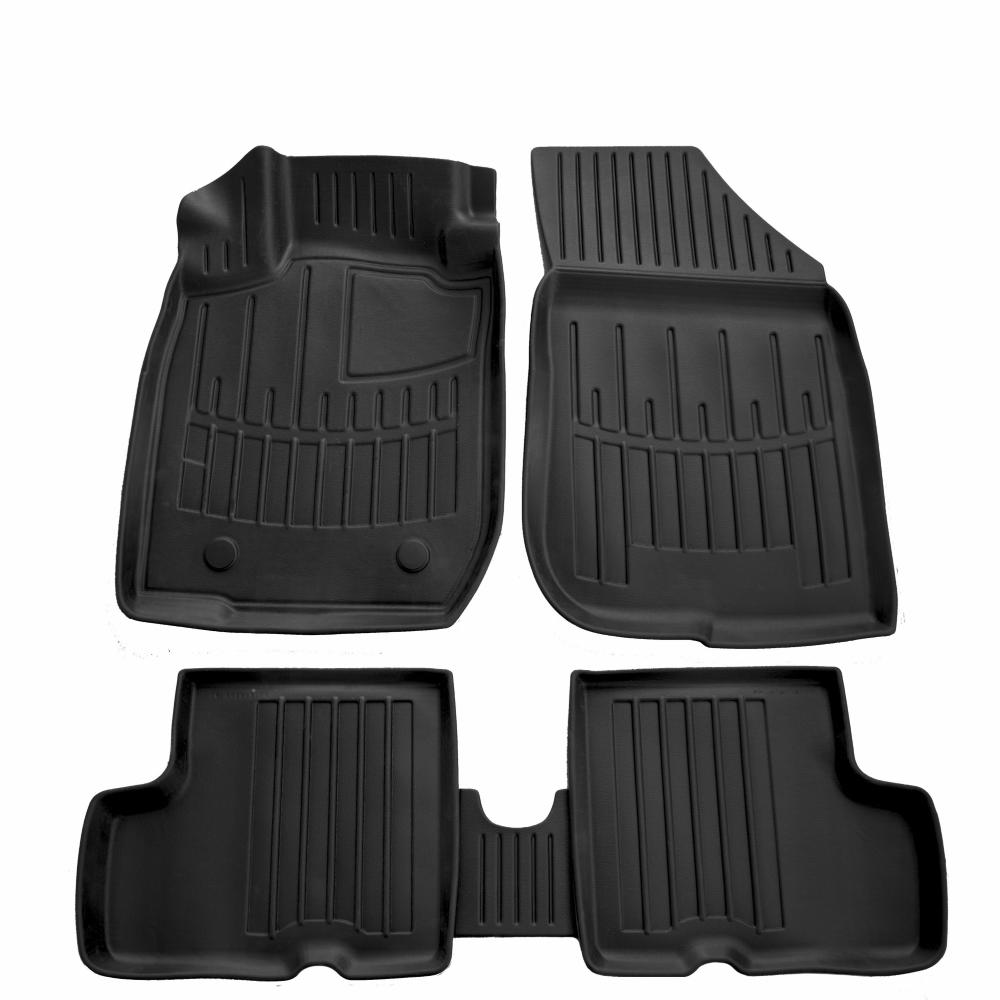 Set covorase presuri DACIA DUSTER 2WD din 2010-2014, auto, din cauciuc thermoplastic, Compatibil cu DACIA