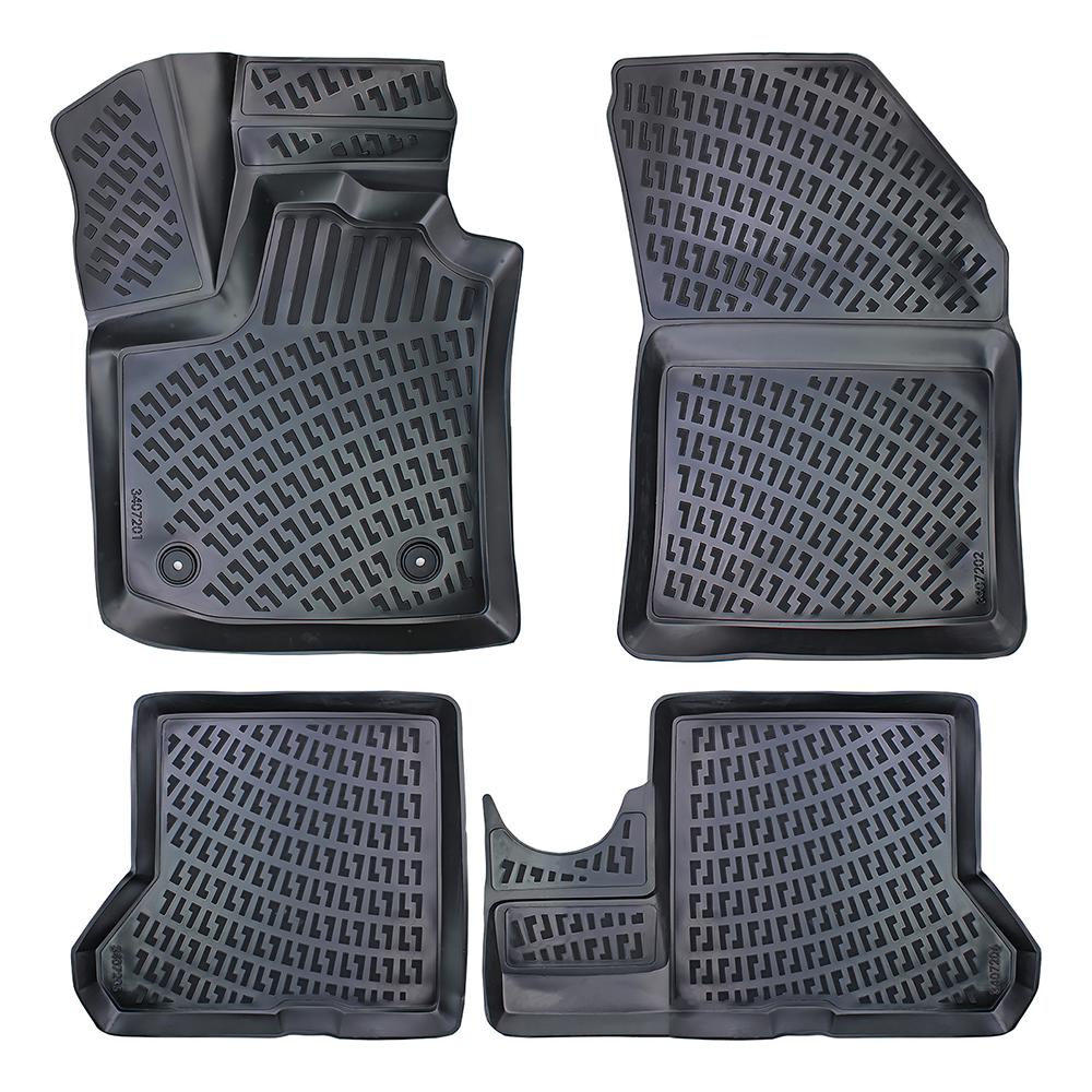 Set covorase presuri DACIA DOKKER din 2012-2021, auto, din cauciuc thermoplastic, Compatibil cu DACIA