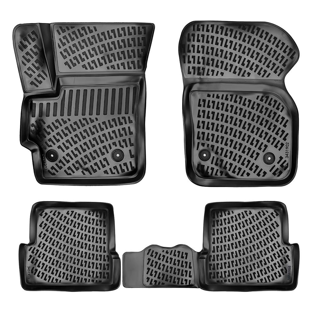 Set covorase presuri MAZDA 3 II din 2009-2013, auto, din cauciuc thermoplastic, Compatibil cu MAZDA