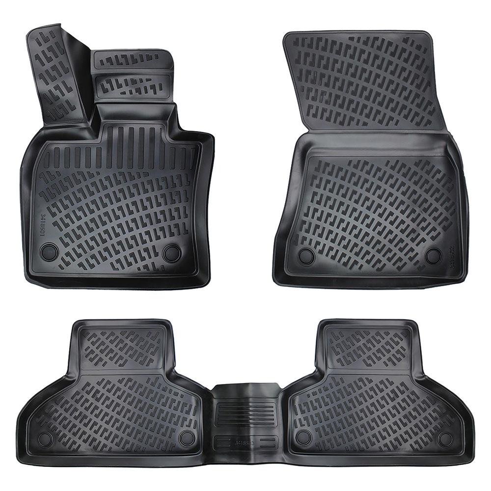 Set covorase presuri BMW X6 F16 din 2014-2019, auto, din cauciuc thermoplastic, Compatibil cu BMW