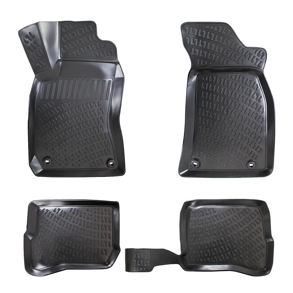 Set covorase presuri AUDI A4 B5 8D din 1994-2001, auto, din cauciuc thermoplastic, Compatibil cu AUDI