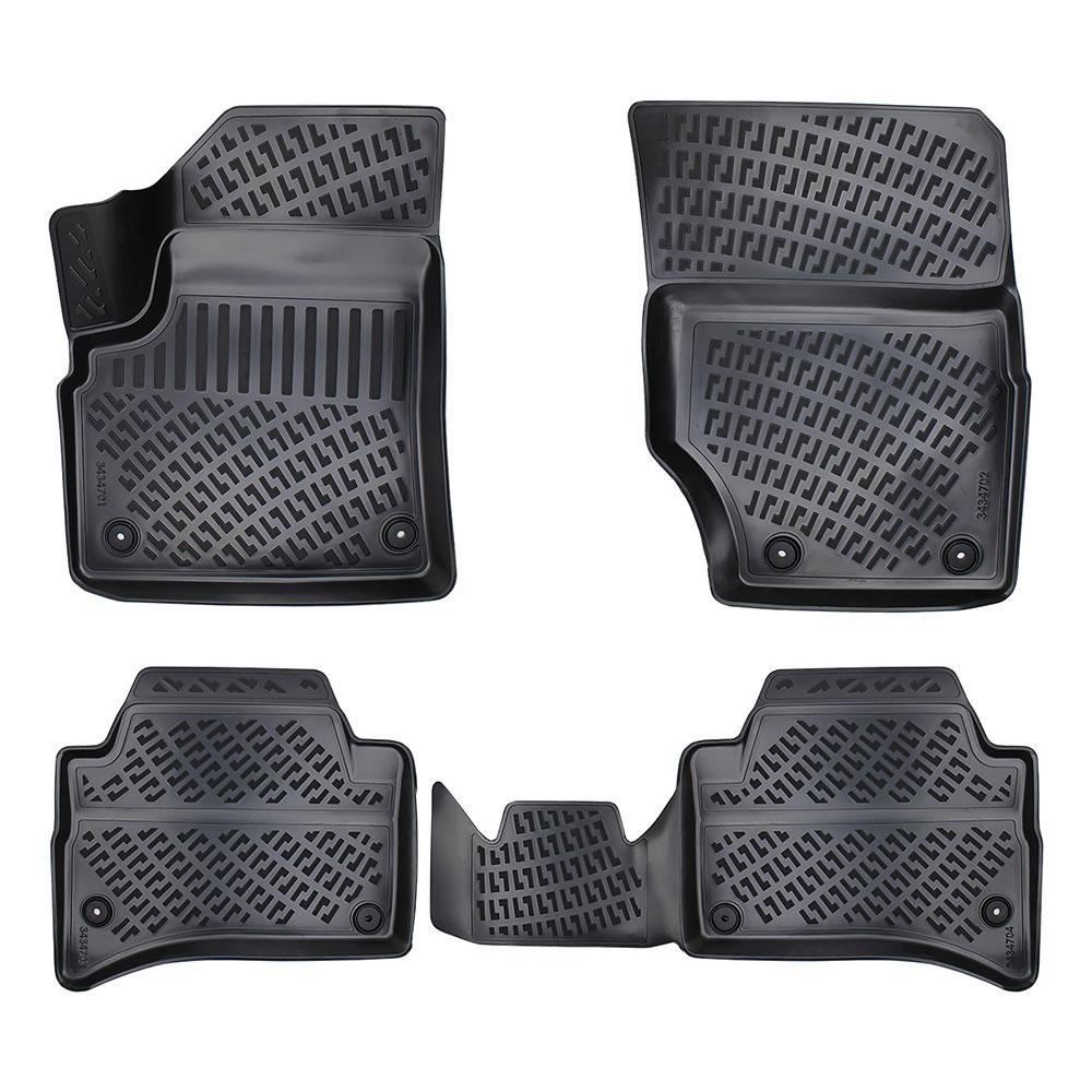 Set covorase presuri PORSCHE CAYENNE I din 2003-2010, auto, din cauciuc thermoplastic, Compatibil cu PORSCHE