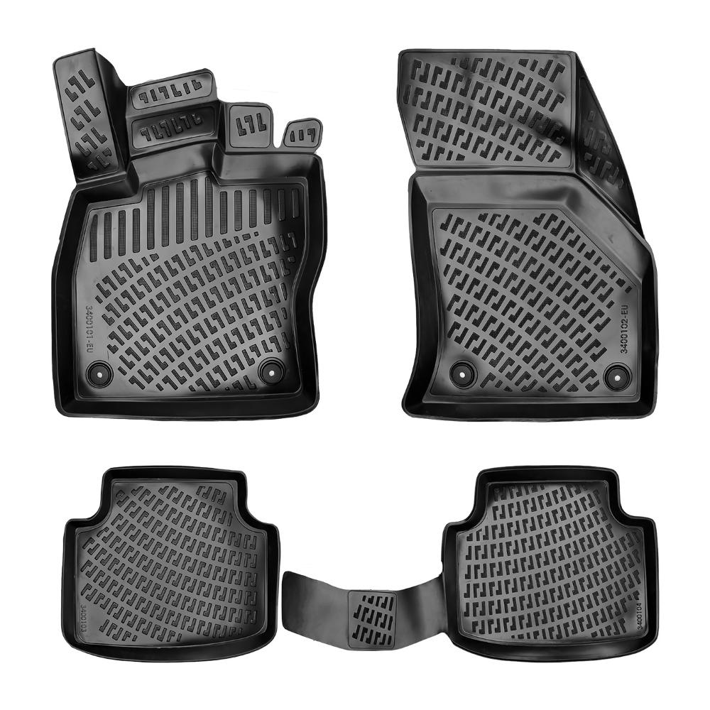 Set covorase presuri Volkswagen PASSAT B8 din 2015-2023, auto, din cauciuc thermoplastic, Compatibil cu Volkswagen