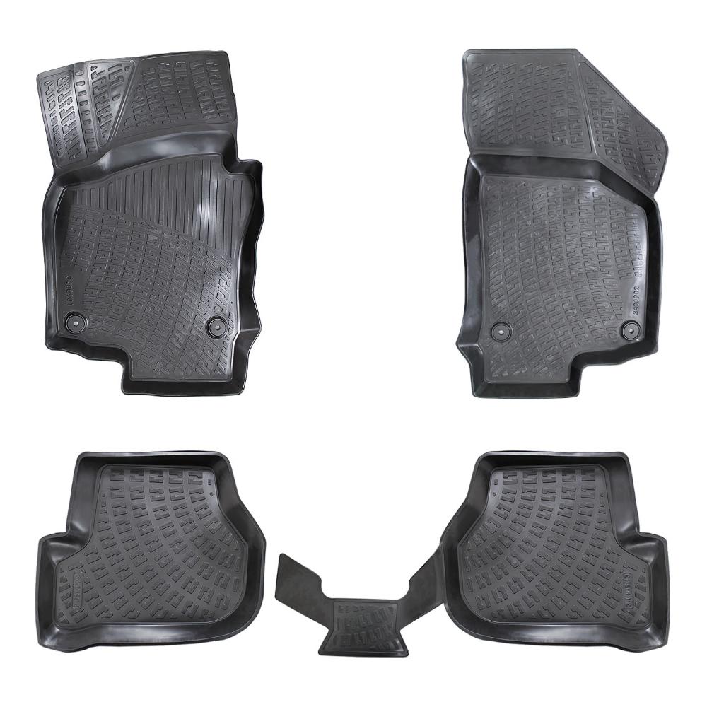 Set covorase presuri Volkswagen GOLF 6 din 2008-2012, auto, din cauciuc thermoplastic, Compatibil cu Volkswagen