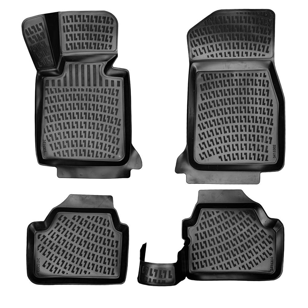 Set covorase presuri BMW 1 F20 din 2011-2019, auto, din cauciuc thermoplastic, Compatibil cu BMW