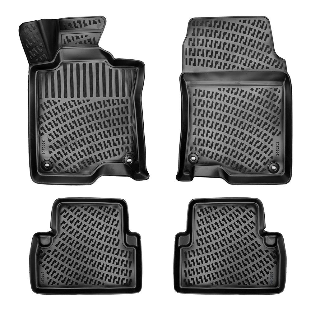Set covorase presuri HONDA ACCORD VIII din 2007-2012, auto, din cauciuc thermoplastic, Compatibil cu HONDA