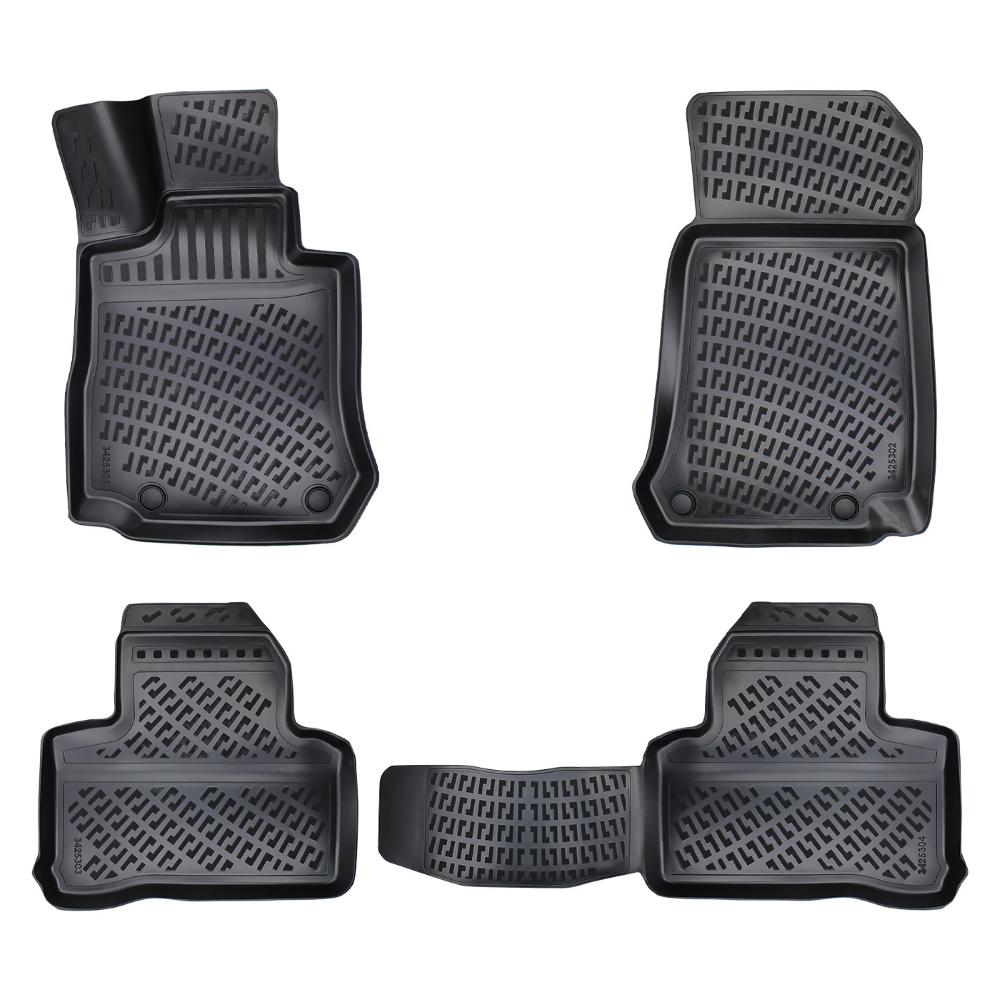 Set covorase presuri MERCEDES GLC X253 din 2015-2022, auto, din cauciuc thermoplastic, Compatibil cu MERCEDES