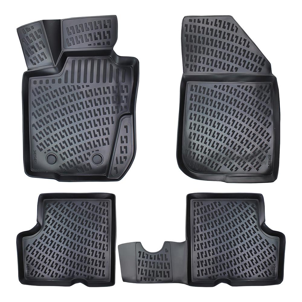 Set covorase presuri DACIA DUSTER 4X4 HS din 2010-2018, auto, din cauciuc thermoplastic, Compatibil cu DACIA