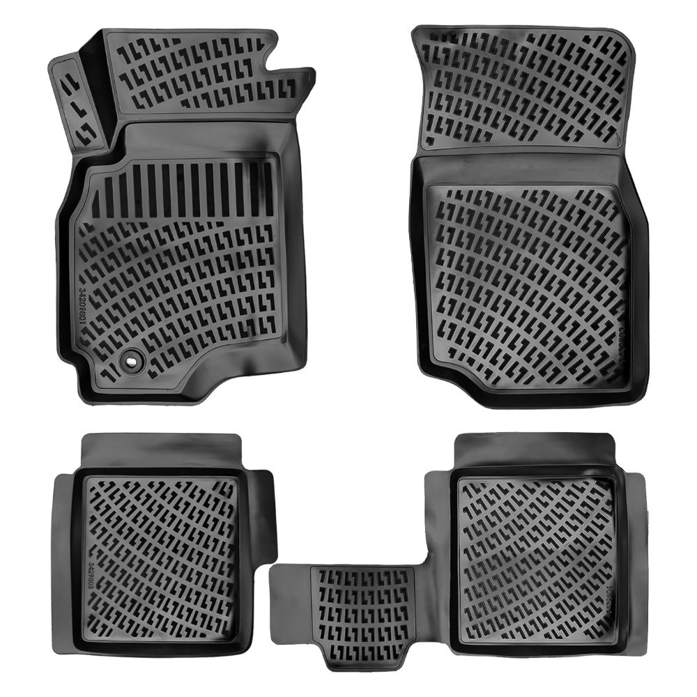 Set covorase presuri MITSUBISHI LANCER din 2001-2007, auto, din cauciuc thermoplastic, Compatibil cu MITSUBISHI