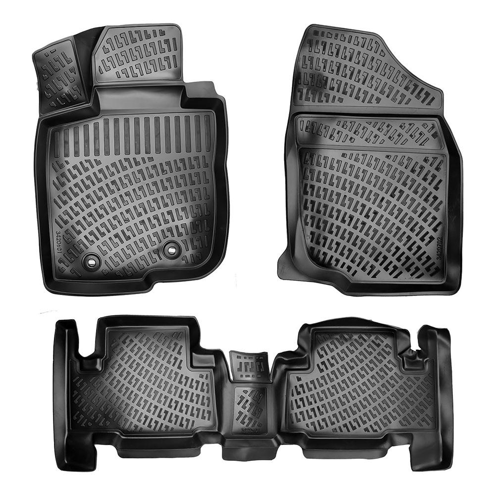 Set covorase presuri TOYOTA RAV 4 III XA30 din 2005-2012, auto, din cauciuc thermoplastic, Compatibil cu TOYOTA
