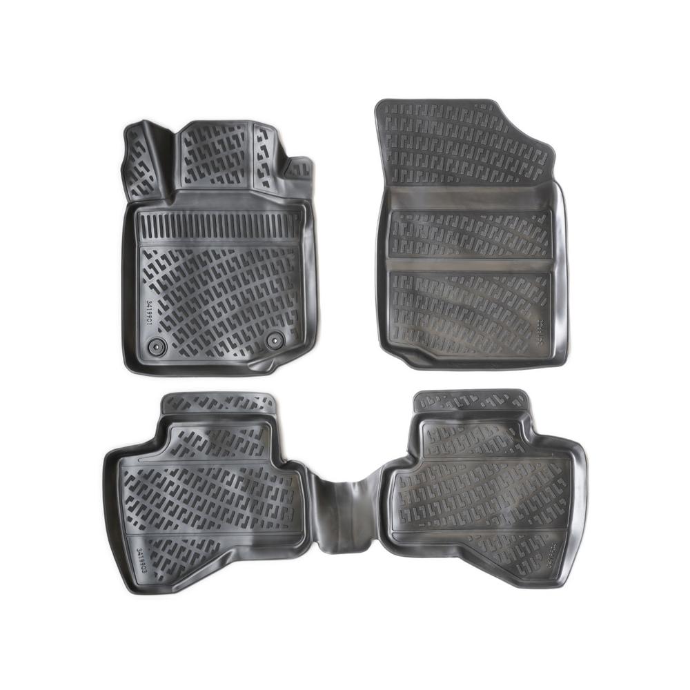 Set covorase presuri PEUGEOT 107 din 2005-2014, auto, din cauciuc thermoplastic, Compatibil cu PEUGEOT