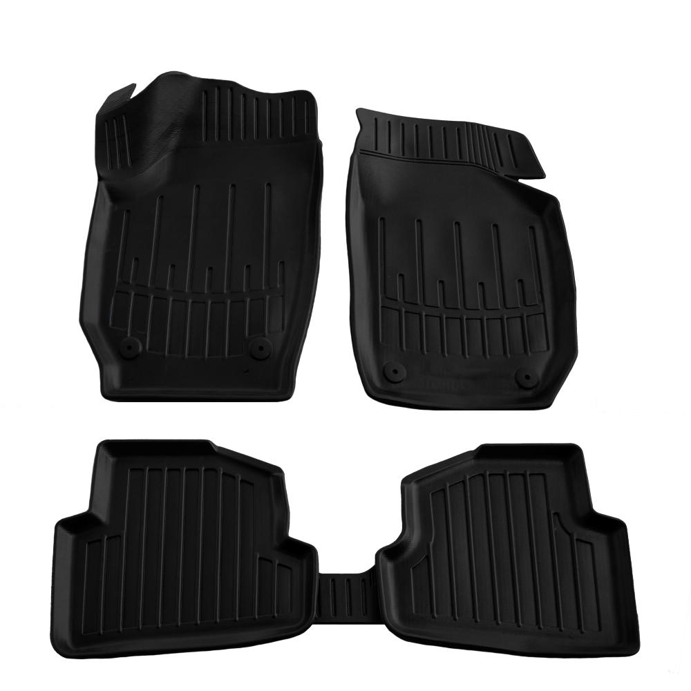 Set covorase presuri SKODA FABIA II 5J din 2007-2014, auto, din cauciuc thermoplastic, Compatibil cu SKODA