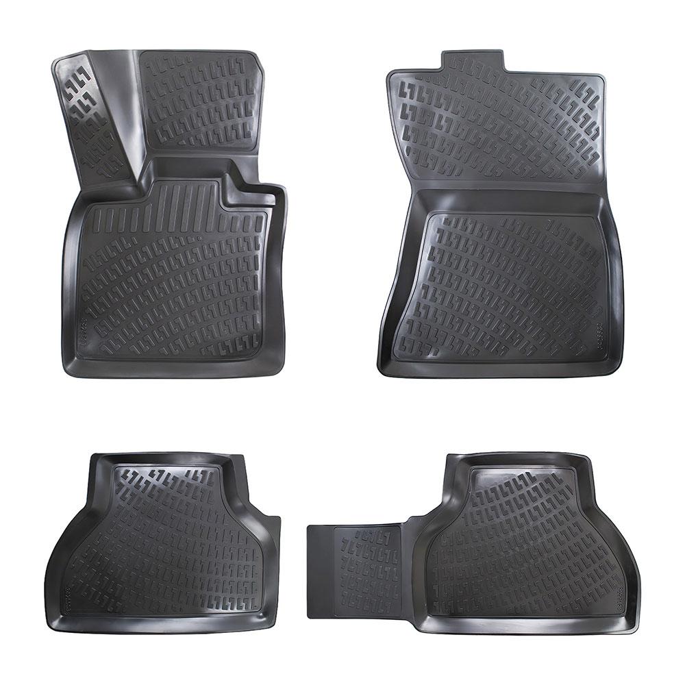 Set covorase presuri BMW X6 E71 din 2008-2014, auto, din cauciuc thermoplastic, Compatibil cu BMW