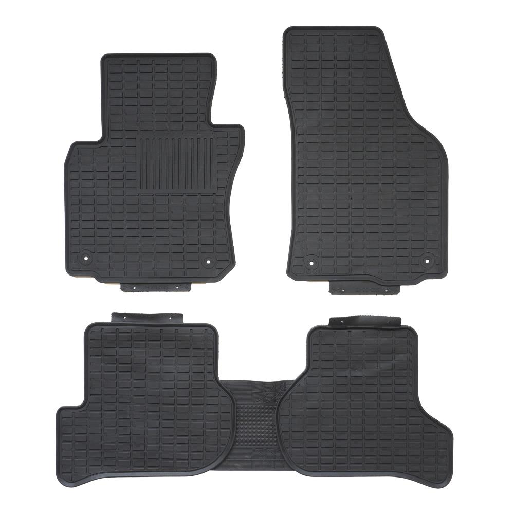 Set covorase presuri SKODA OCTAVIA II din 2004-2013, auto, din cauciuc thermoplastic, Compatibil cu SKODA