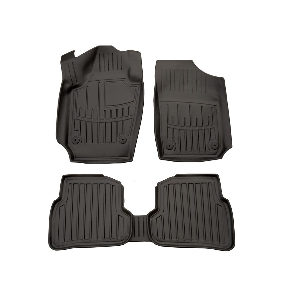 Set covorase presuri VOLKSWAGEN POLO V din 2009-2017, auto, din cauciuc thermoplastic, Compatibil cu VOLKSWAGEN