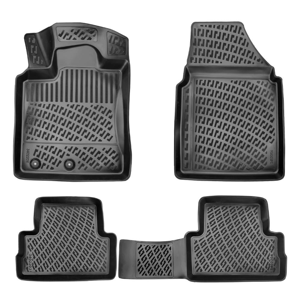 Set covorase presuri NISSAN QASHQAI I J10 din 2006-2013, auto, din cauciuc thermoplastic, Compatibil cu NISSAN