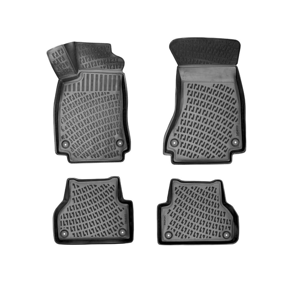 Set covorase presuri AUDI A5 II din 2016, auto, din cauciuc thermoplastic, Compatibil cu AUDI