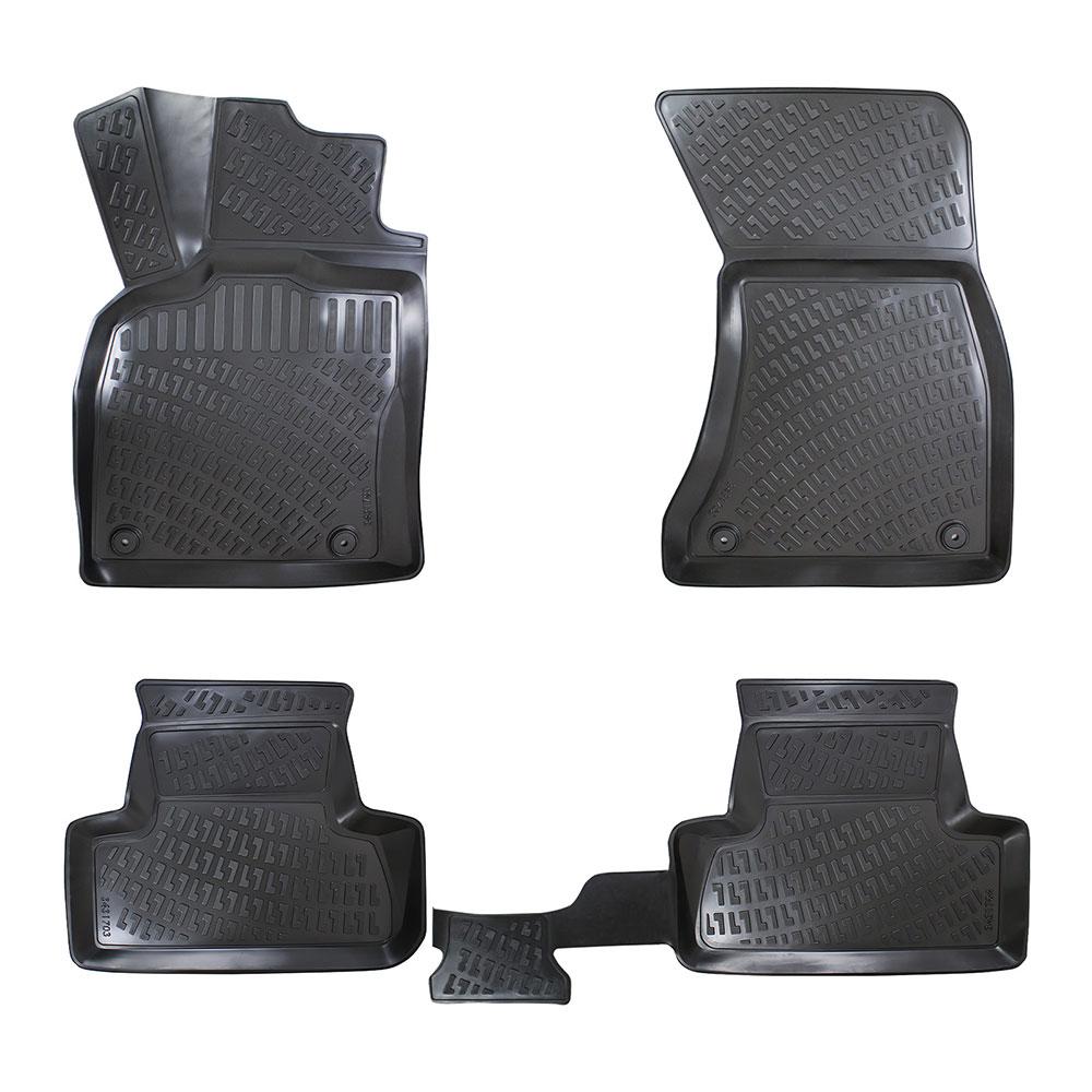 Set covorase presuri AUDI Q5 I 8R din 2008-2017, auto, din cauciuc thermoplastic, Compatibil cu AUDI