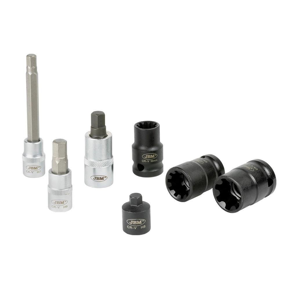 SET de chei si tubulare pentru etriere de frana jbm