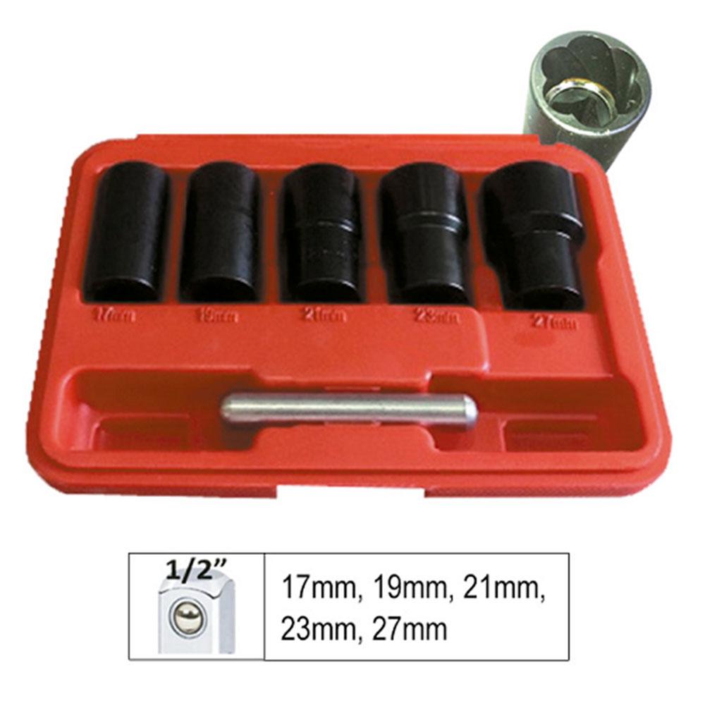 Trusa Tubulare Striate 1/2" Pentru Suruburi Uzate Si Antifurt Jbm