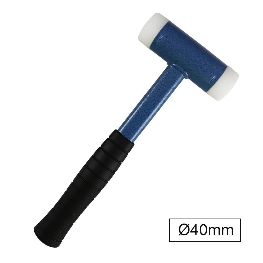 Ciocan din plastic fara recul 40MM diam jbm