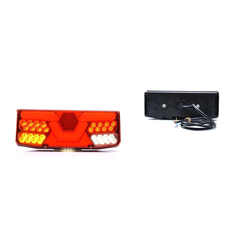 Lampa Multifunctionala Spate Stanga LED 1059 W138dL, 12V-24V, 7 Functii Was