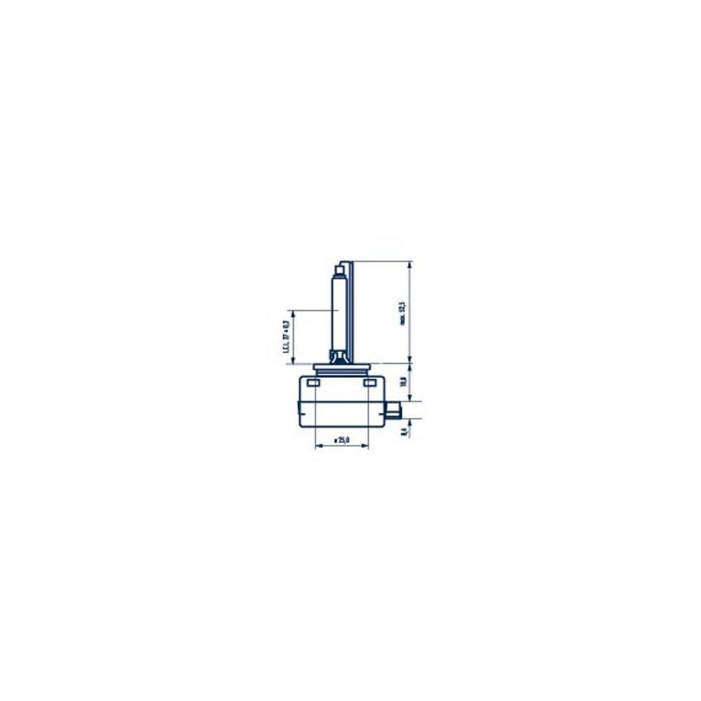 Bec xenon 42V D3S 4000 k narva